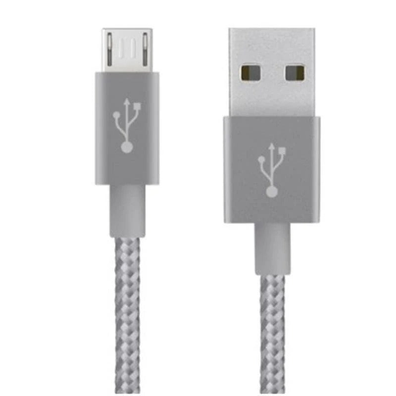 Belkin Mixit Braided Micro USB - 3M - Gray (New)