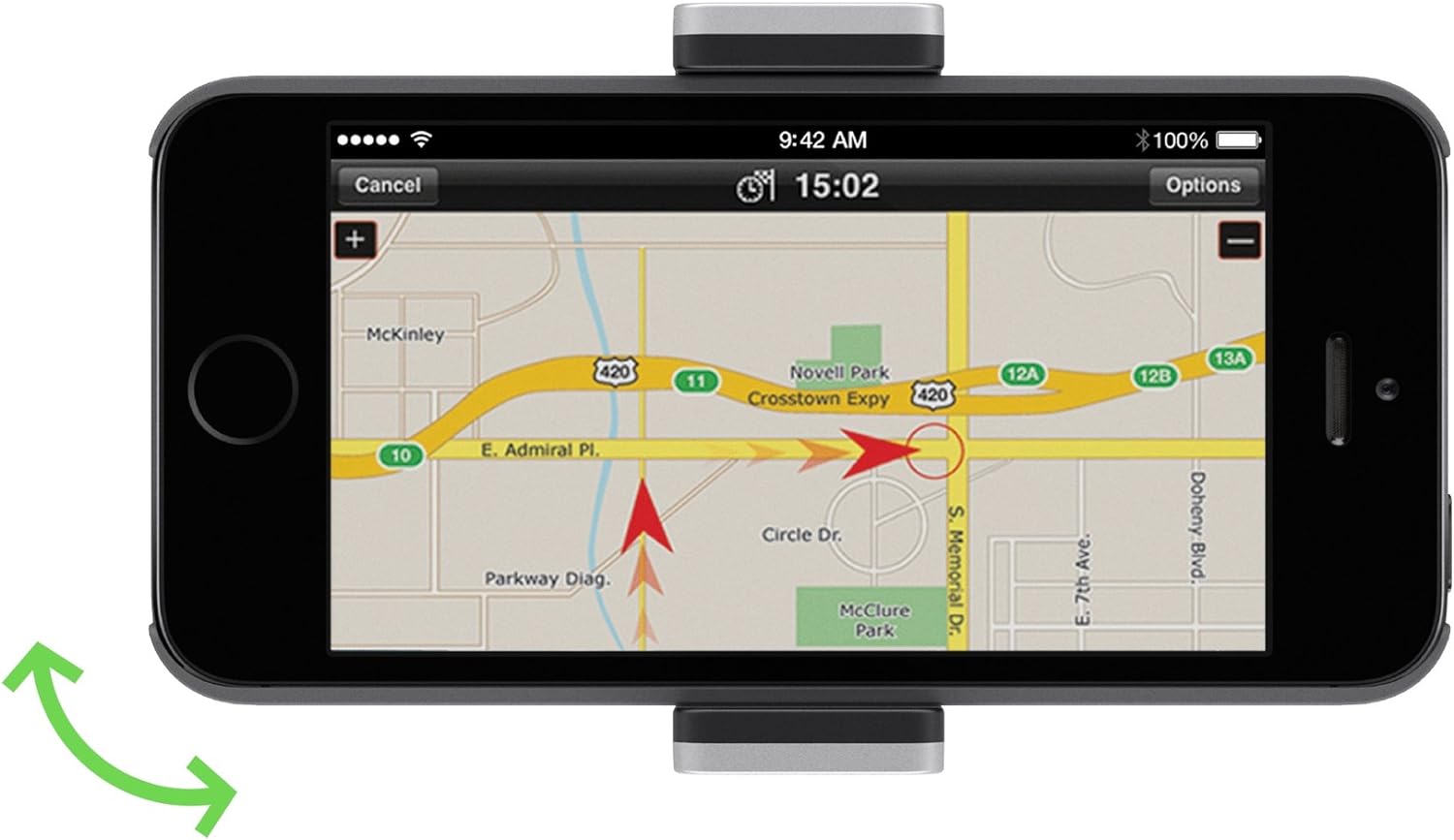 Belkin 3.3" Smartphone Vehicle Car Vent Dock/Mount - Black (New)