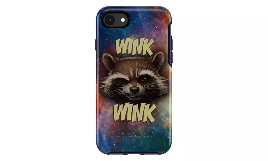 OtterBox SYMMETRY SERIES Case for iPhone 8 Plus / 7 Plus - Wink Wink Rocket