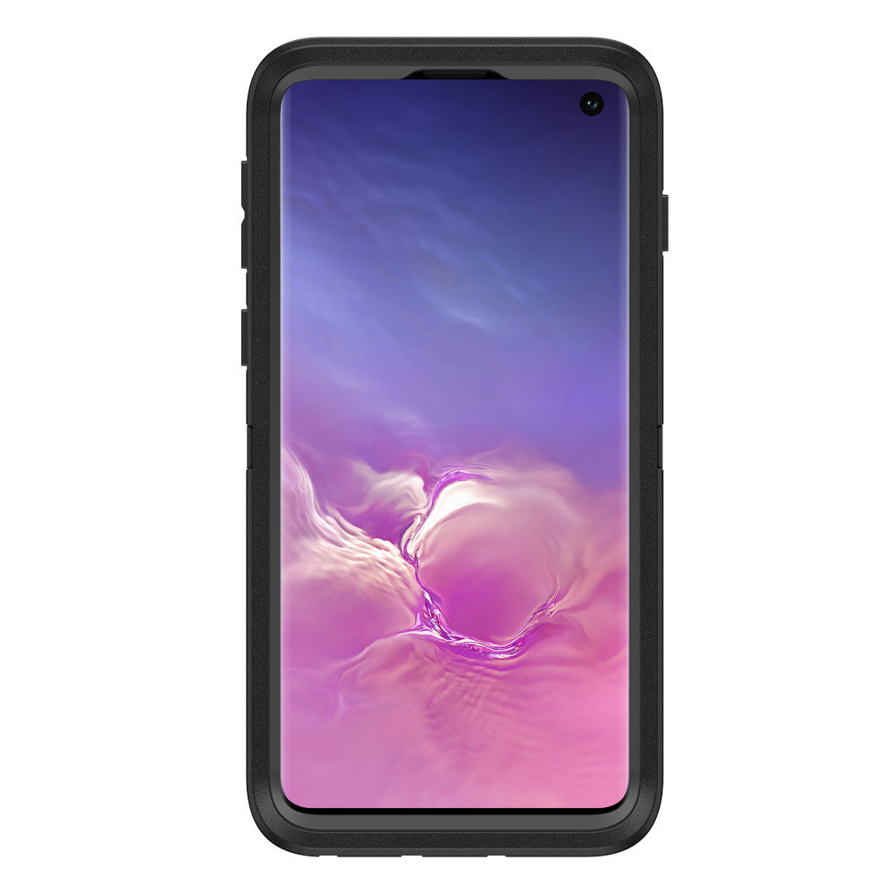 OtterBox DEFENDER SERIES Case & Holster For Samsung Galaxy S10 - Black (New)