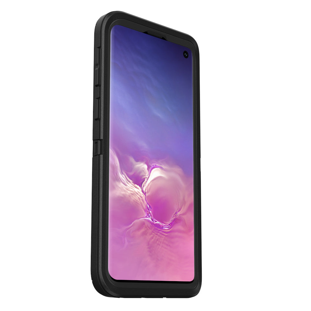 OtterBox DEFENDER SERIES Case & Holster For Samsung Galaxy S10 - Black (New)