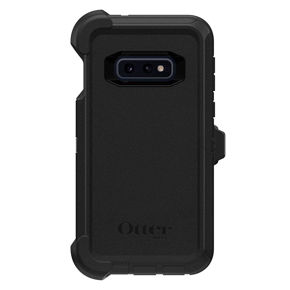 OtterBox DEFENDER SERIES Case & Holster for Galaxy S10E - Black (New)