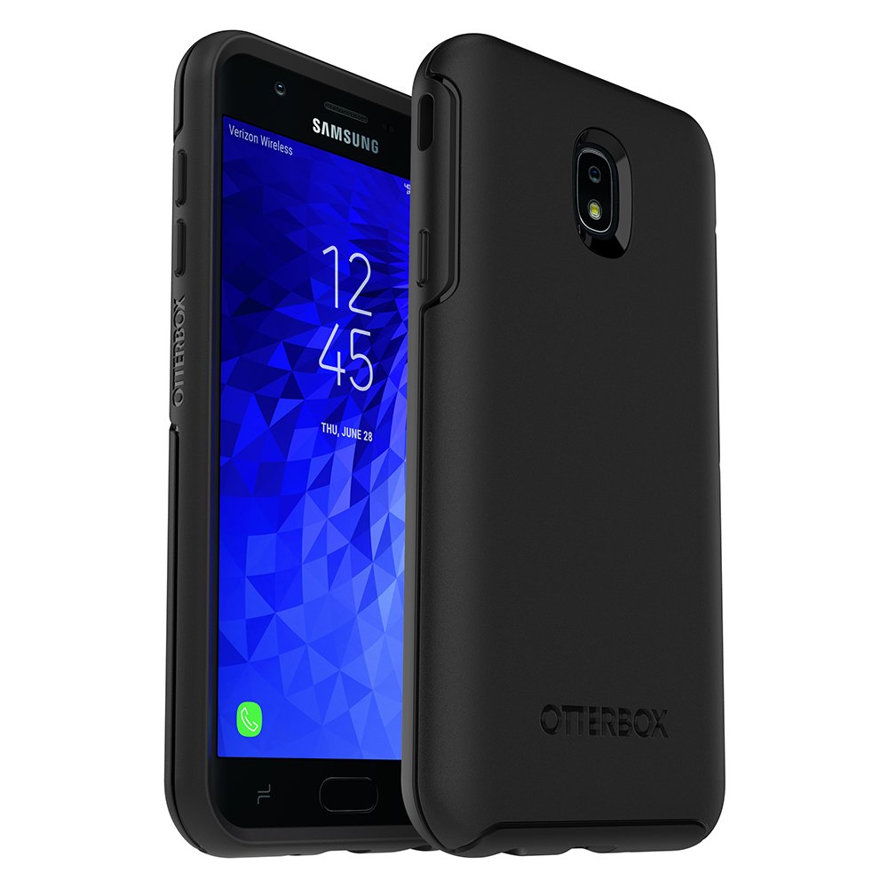 OtterBox SYMMETRY SERIES Case for Samsung Galaxy J7/J7 V/J7 2nd Gen - Black (New)