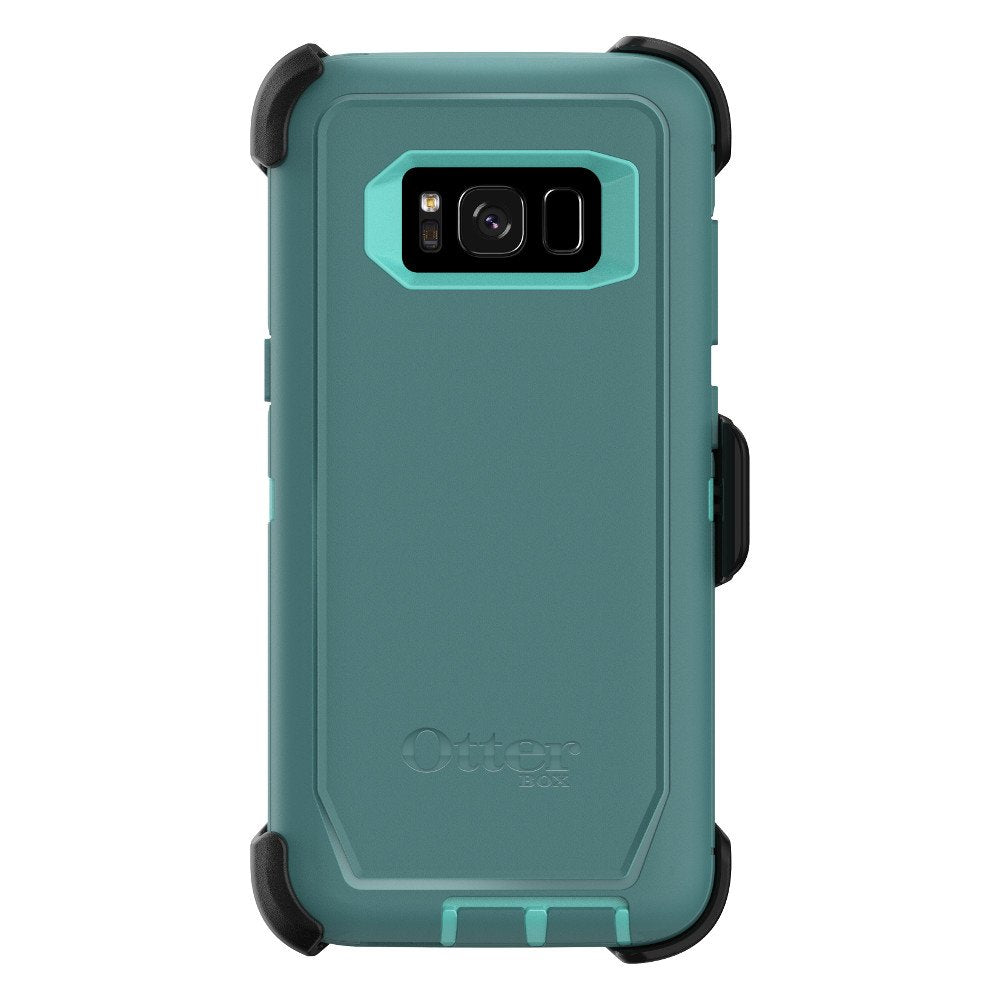 OtterBox DEFENDER SERIES Case & Holster for Galaxy S8 - Aqua Mint (New)
