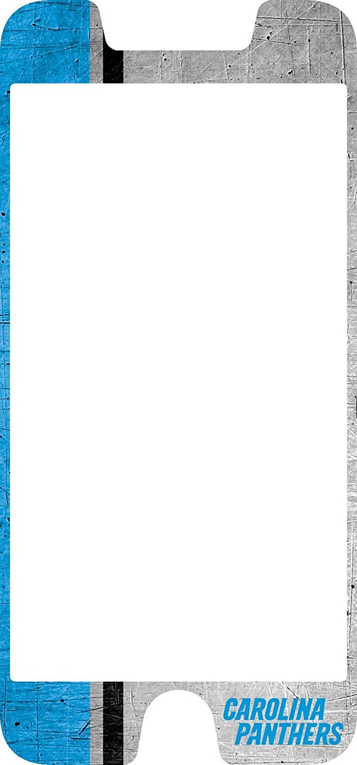 OtterBox ALPHA GLASS Screen Protector for Apple iPhone 6/6S/7/8 - Carolina Panthers (New)