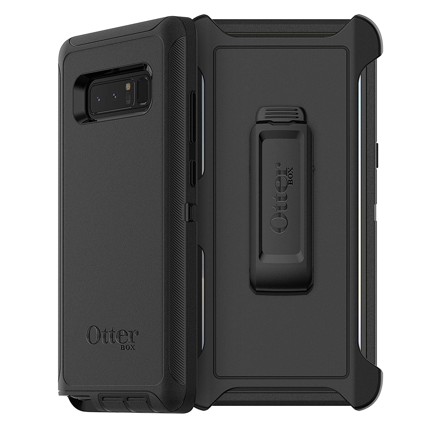 OtterBox DEFENDER SERIES Case & Holster for Galaxy Note8 - Black (New)