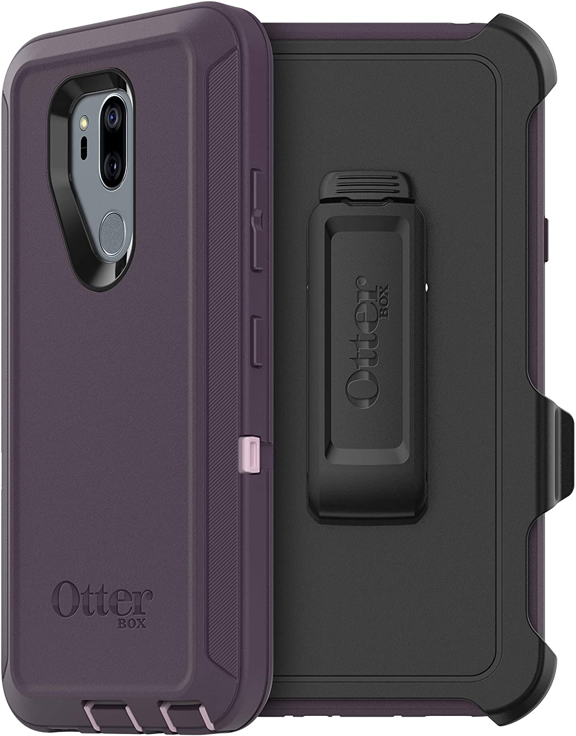 OtterBox DEFENDER SERIES Case & Holster for LG G7 ThinQ - Purple Nebula (New)