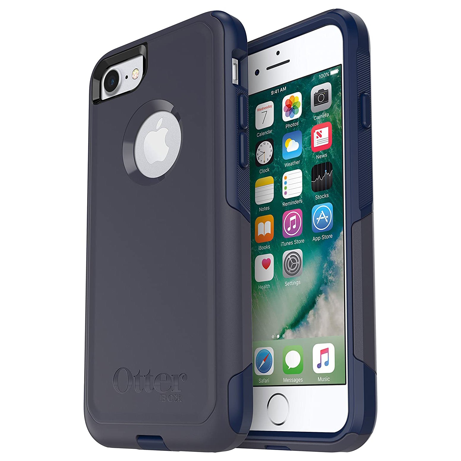 OtterBox COMMUTER SERIES Case for iPhone SE 2nd Gen / 7 / 8 - Indigo Way