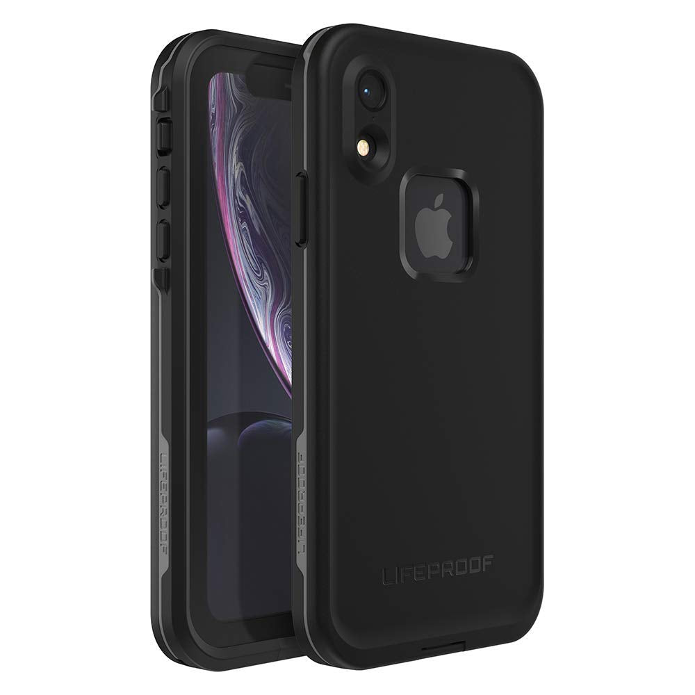 LifeProof FRE SERIES Waterproof Case for Apple iPhone XR - Asphalt Black (New)