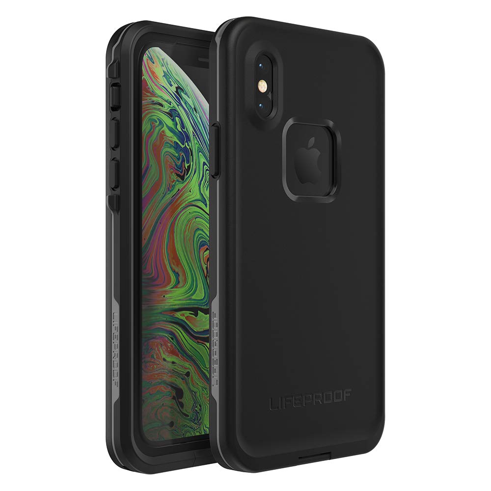 LifeProof FRE SERIES Waterproof Case for Apple iPhone XS - Asphalt Black