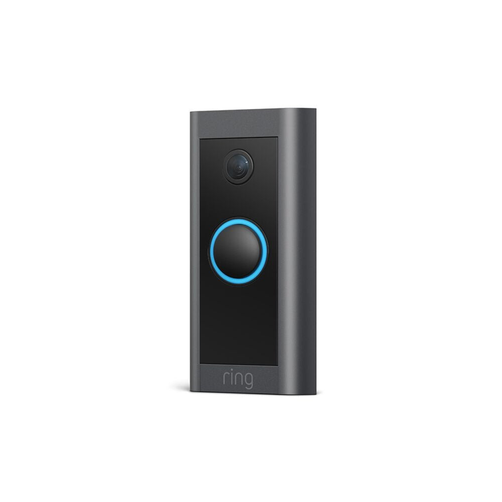 Ring Wi-Fi Video Wired Doorbell - Black (New)
