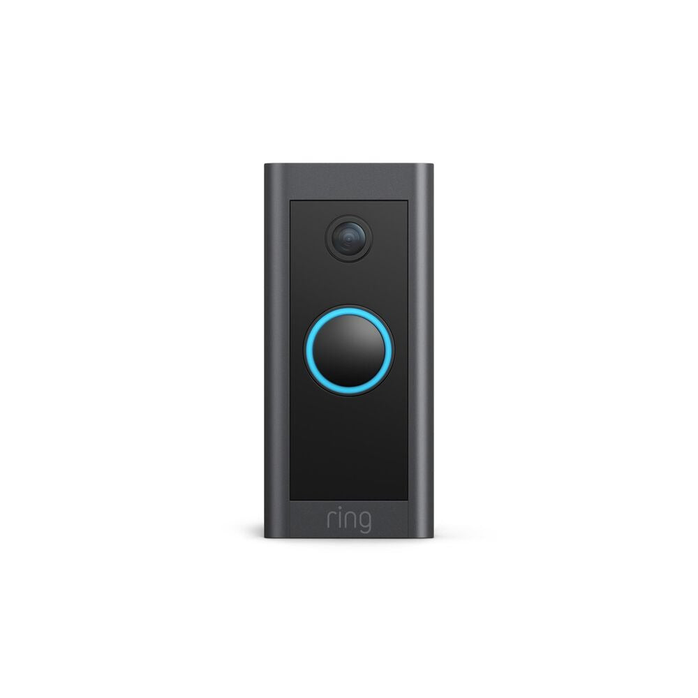 Ring Wi-Fi Video Wired Doorbell - Black (New)