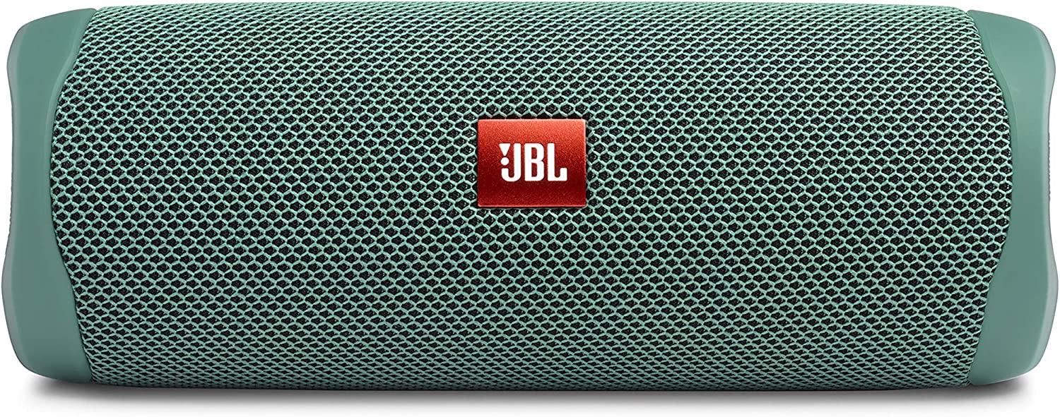 JBL Flip 5 Waterproof Wireless Portable Speaker - Forest Green (Renewed)