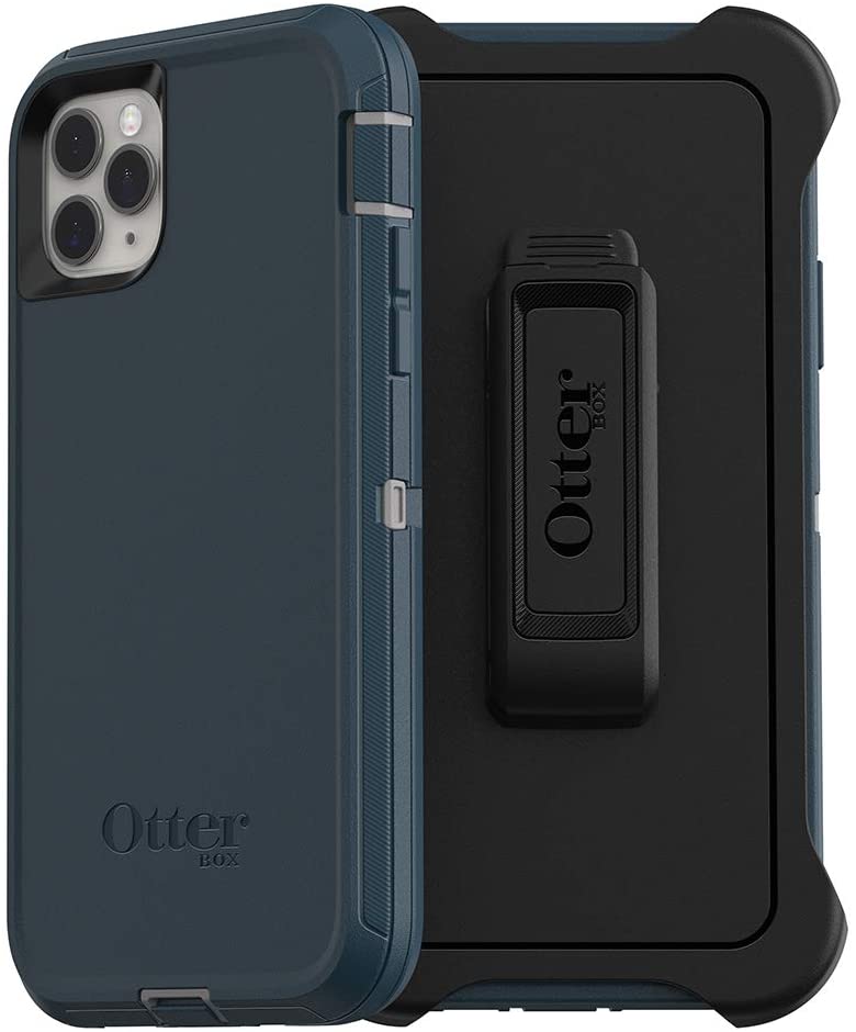 OtterBox DEFENDER SERIES Case & Holster for Apple iPhone 11 Pro Max - Gone Fishing Blue (New)