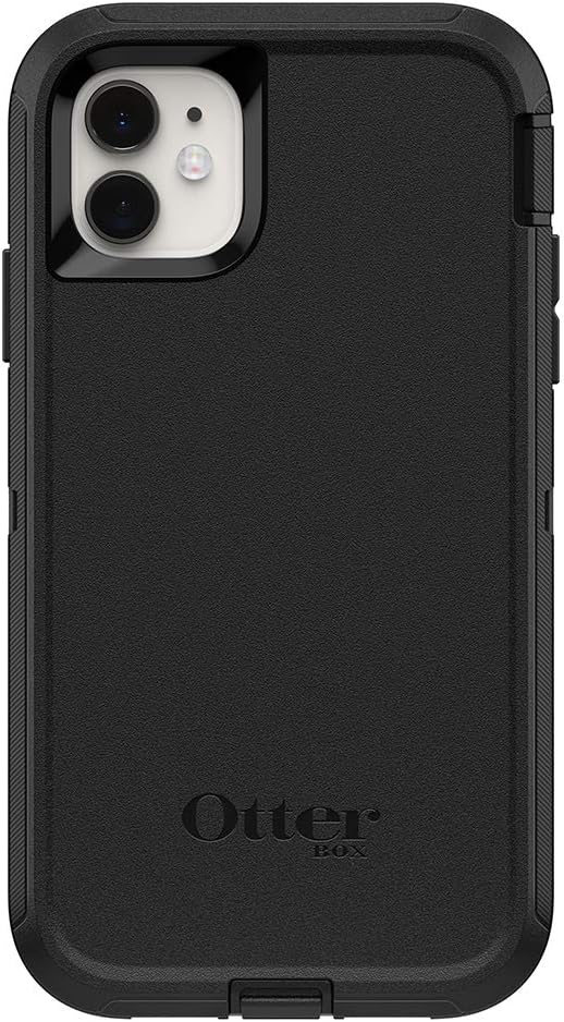 OtterBox DEFENDER SERIES Case & Holster for Apple iPhone 11 - Black (New)
