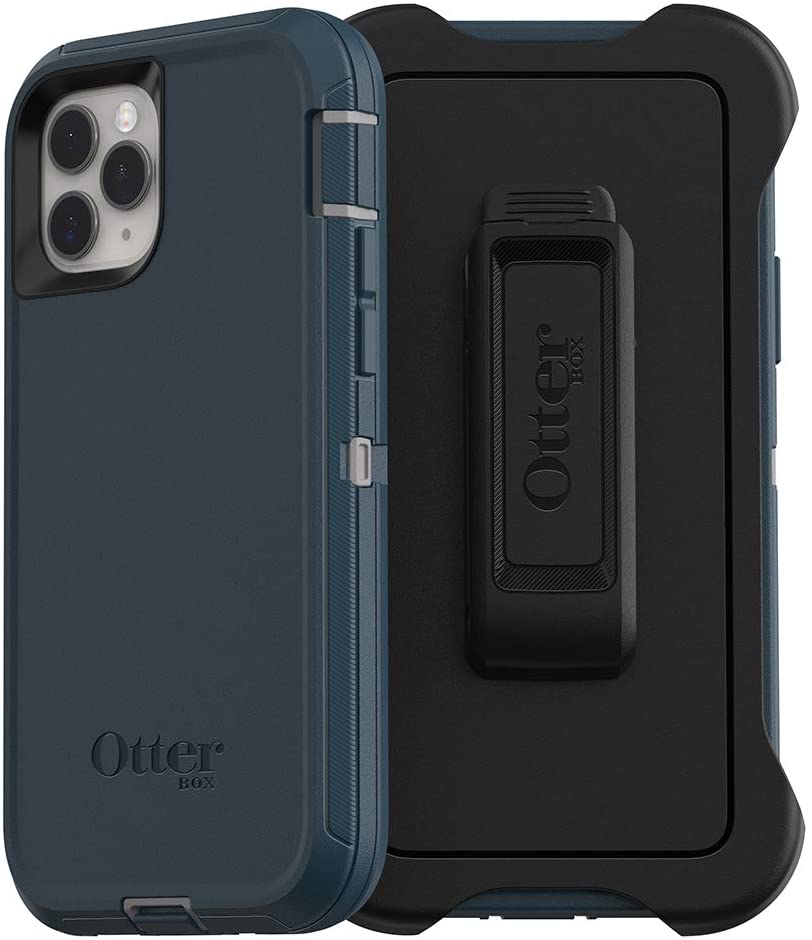 OtterBox DEFENDER SERIES Case and Holster for Apple iPhone 11 Pro - Gone Fishing Blue (New)