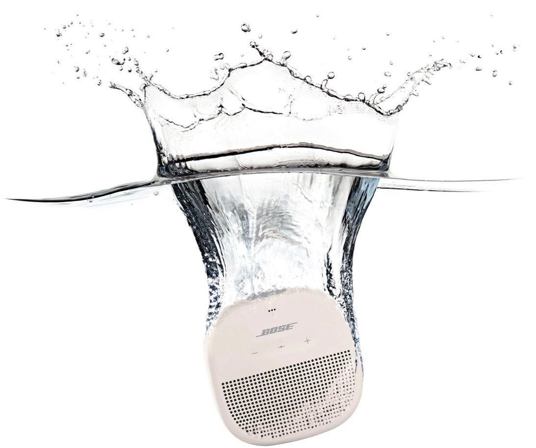 Bose SoundLink Micro Portable Bluetooth Speaker w/ Microphone - White Smoke (New)