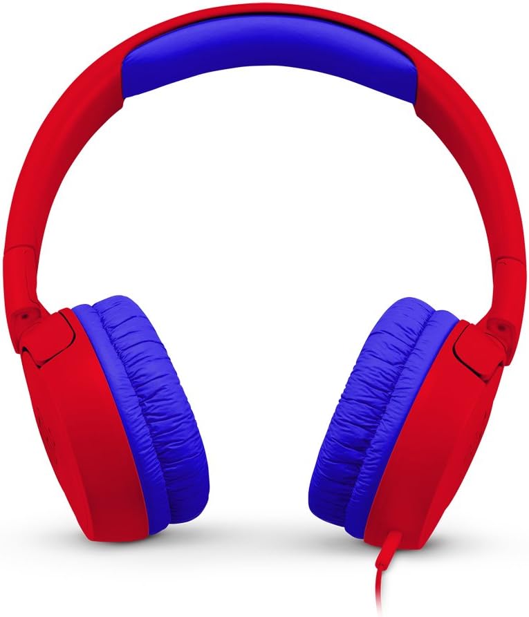 JBL JR300 Kids On-Ear Wireless Headphones - Red (New)