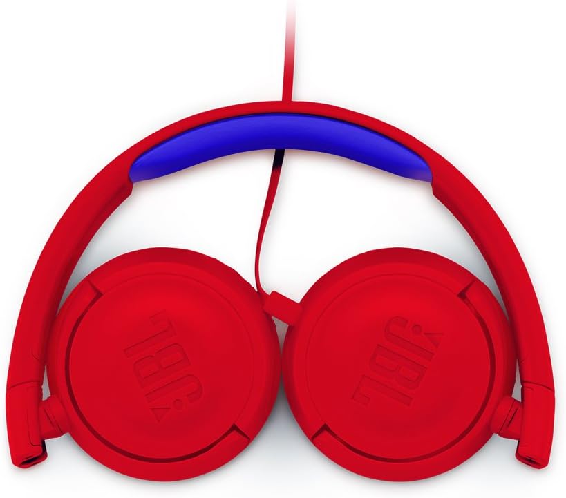 JBL JR300 Kids On-Ear Wireless Headphones - Red (New)