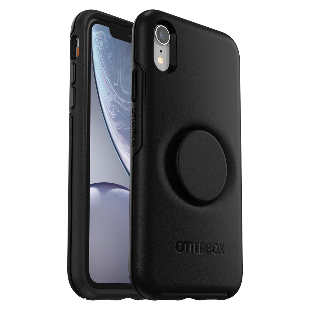 OtterBox Otter+Pop SYMMETRY SERIES Case for Apple iPhone XR - Black (New)