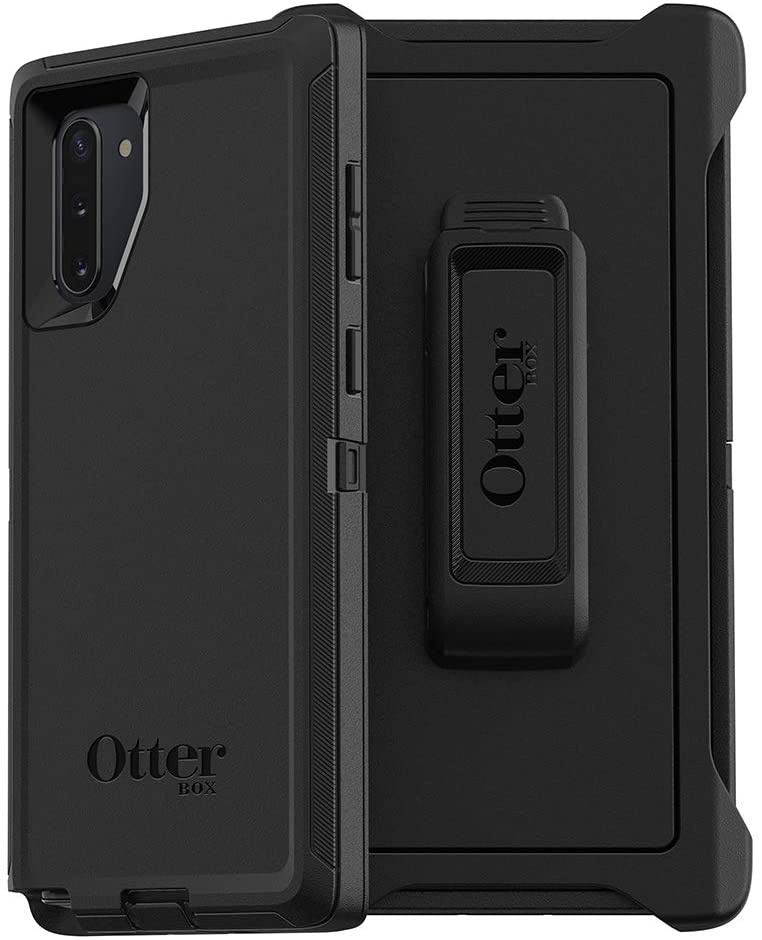 OtterBox DEFENDER SERIES case for Samsung Galaxy Note10 - Black (77-29864) (Refurbished)