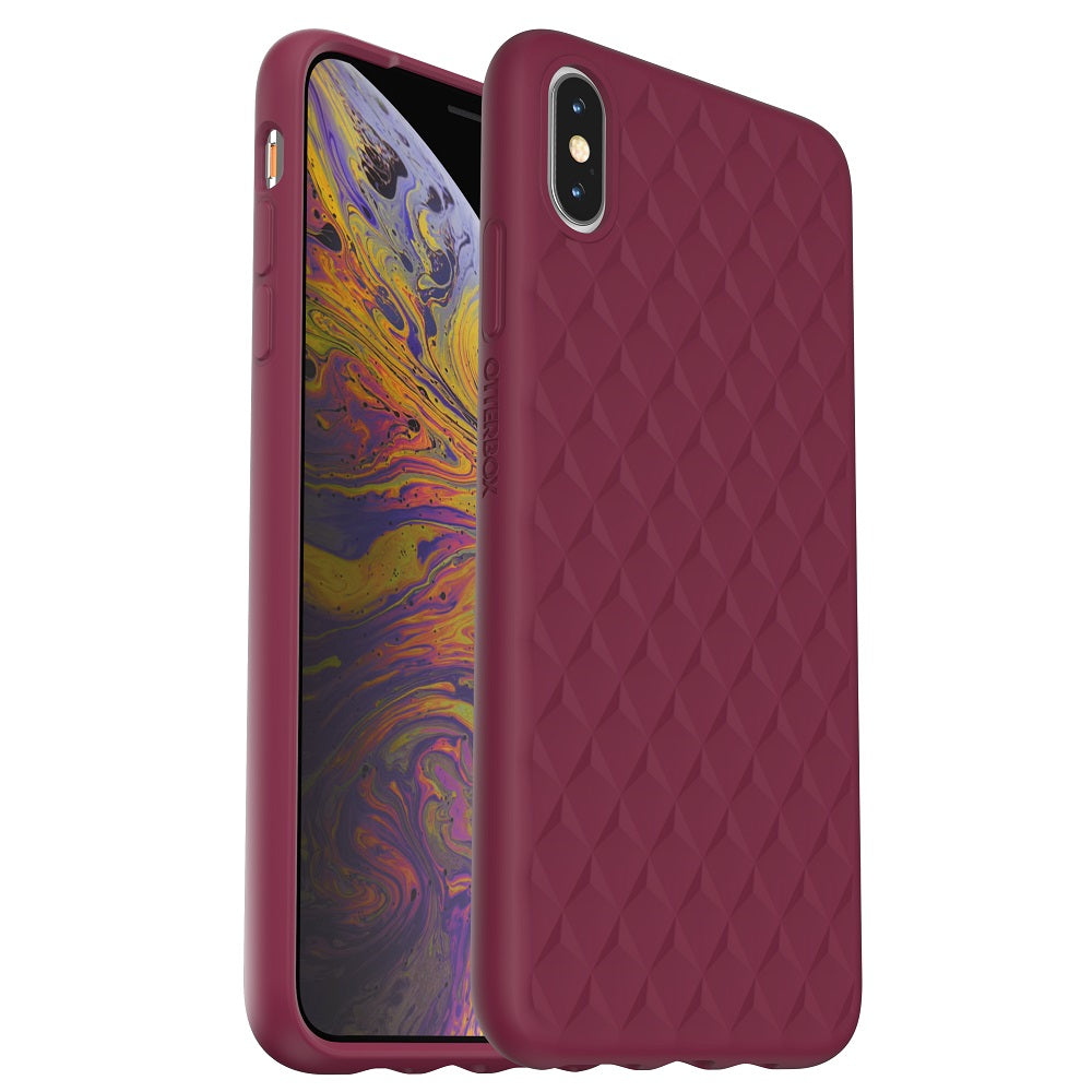 OtterBox FIGURA SERIES Case for Apple iPhone Xs Max - Chevron Sangria (New)