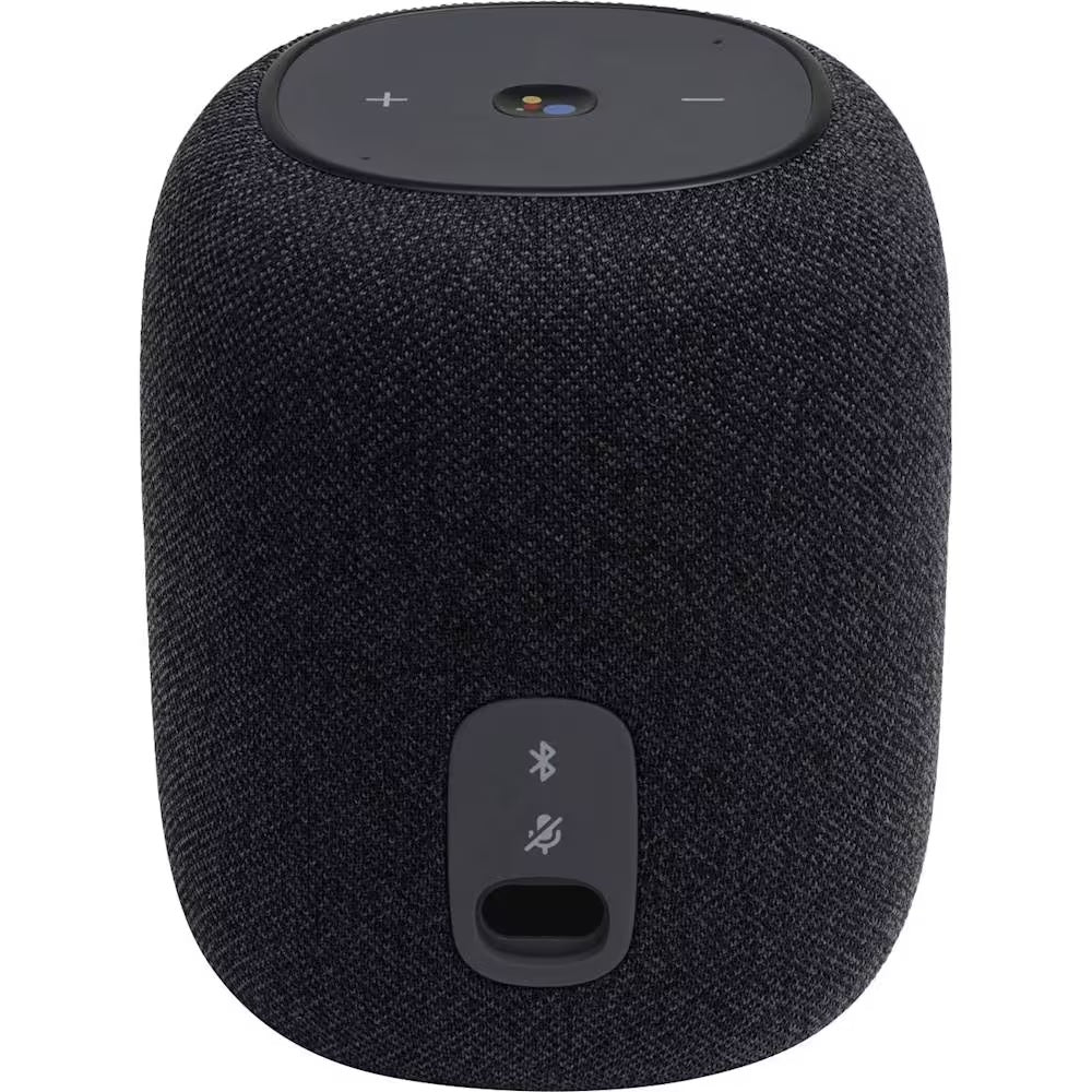 JBL Link Music Wifi & Bluetooth Speaker w/Google Assistant - Black (New)