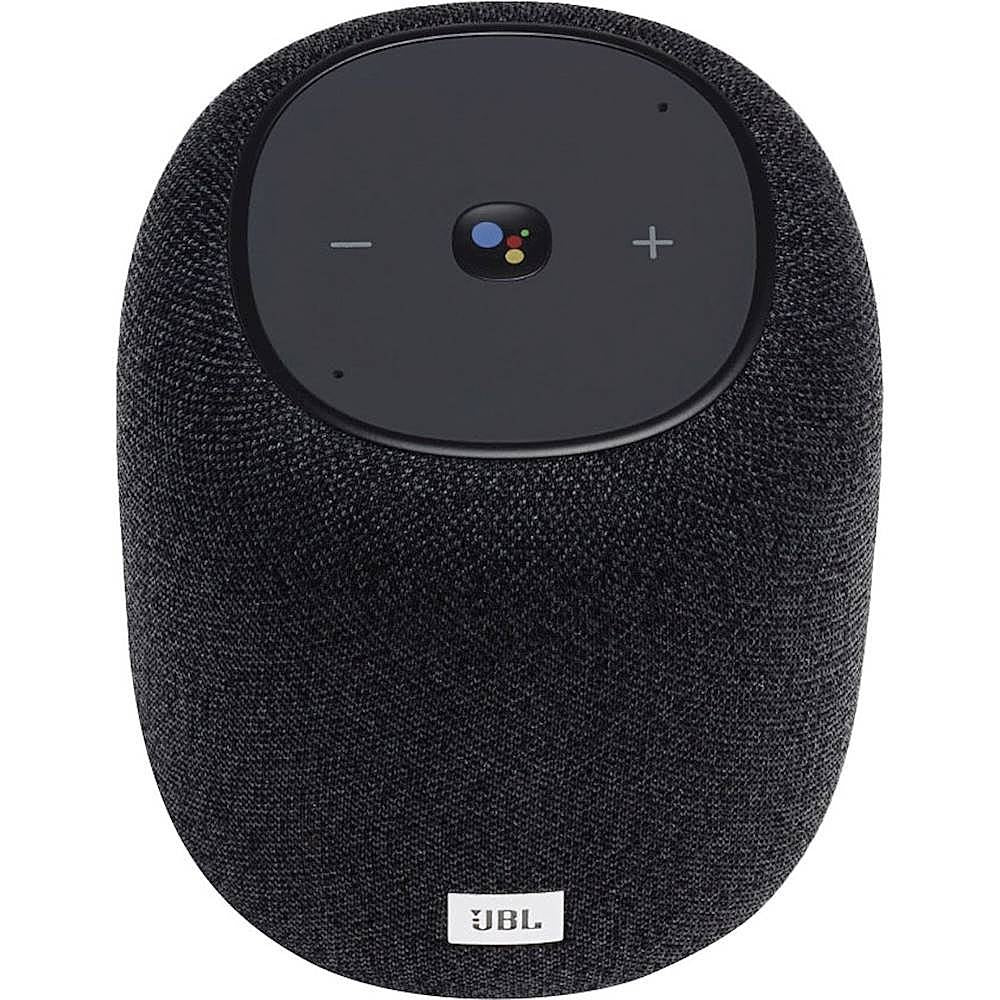 JBL Link Music Wifi & Bluetooth Speaker w/Google Assistant - Black (New)