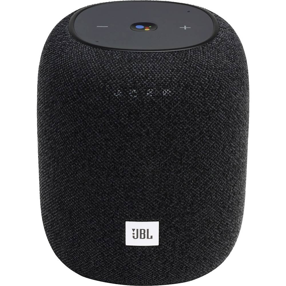 JBL Link Music Wifi & Bluetooth Speaker w/Google Assistant - Black (New)