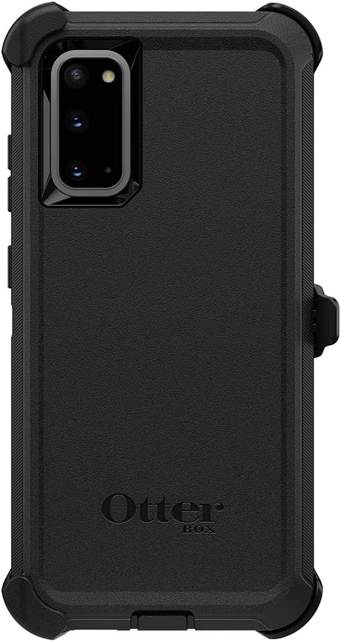 OtterBox DEFENDER SERIES Case & Holster for Samsung Galaxy S20/S20 5G - Black (New)