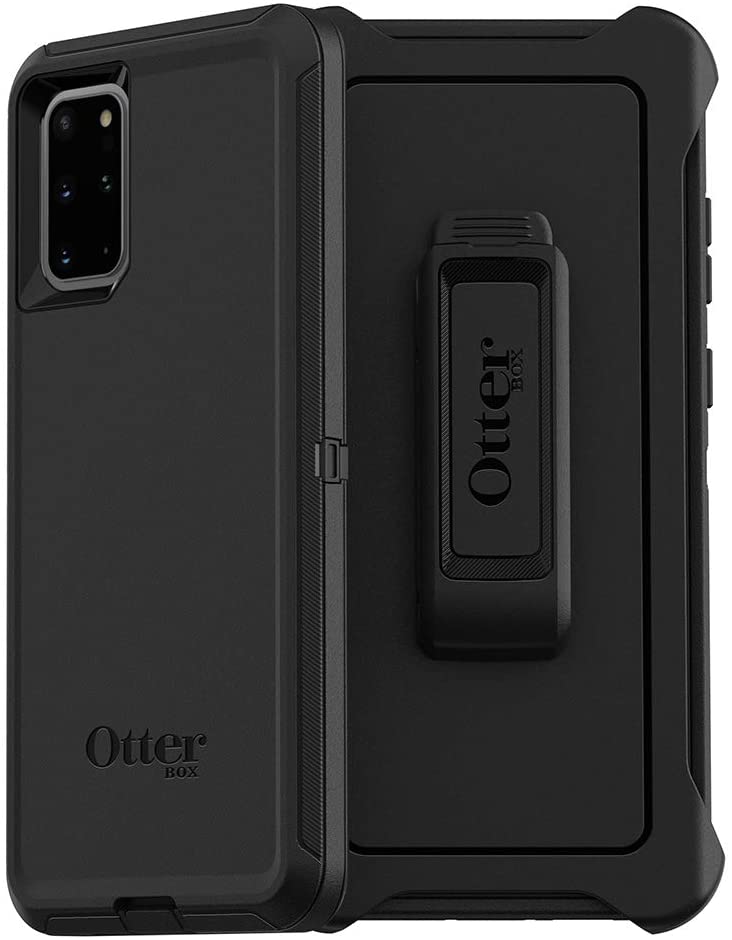 OtterBox DEFENDER SERIES Case & Holster for Samsung Galaxy S20+/S20+ 5G -Black (New)