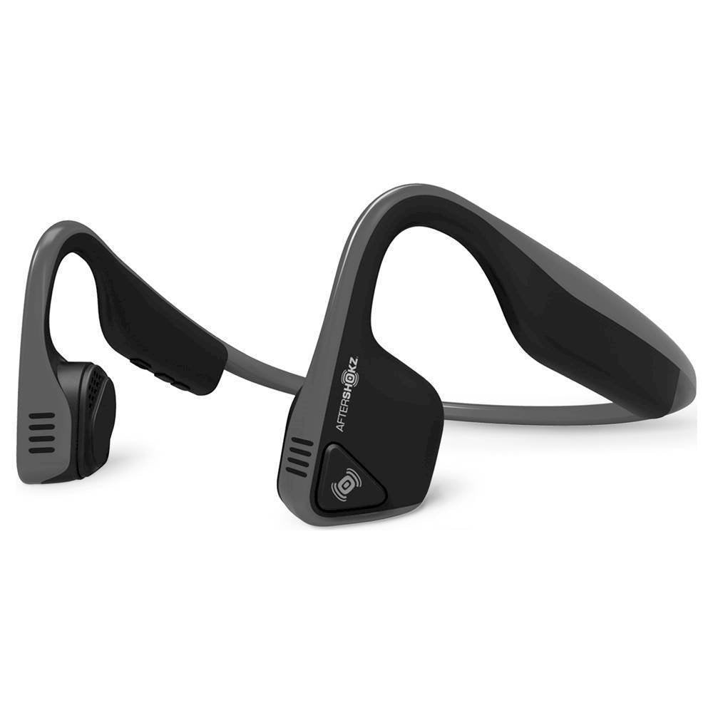 AfterShokz Titanium Bone Conduction Wireless Bluetooth Headphones - Slate Grey (New)