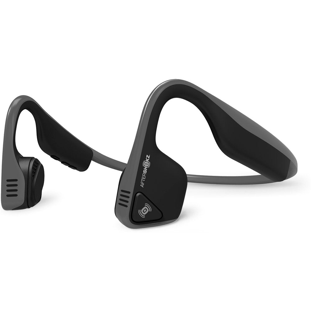 AfterShokz Titanium Bone Conduction Wireless Bluetooth Headphones - Slate Grey (New)
