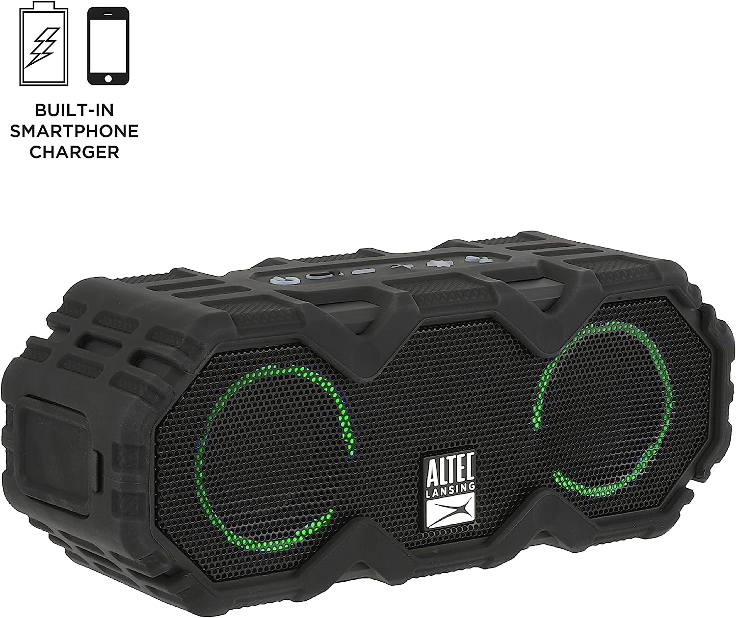 Altec Lansing Mini LifeJacket Jolt Waterproof Portable Speaker - Black (New)