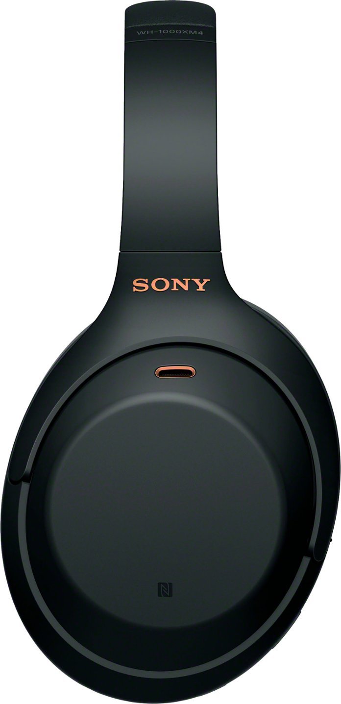 Sony WH-1000XM4 Wireless Noise-Cancelling Over-the-Ear Headphones - Black (New)