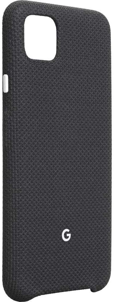 Google Fabric Case for Google Pixel 4 - Just Black (New)