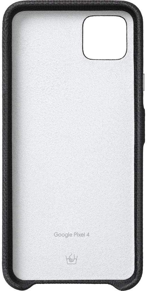 Google Fabric Case for Google Pixel 4 - Just Black (New)