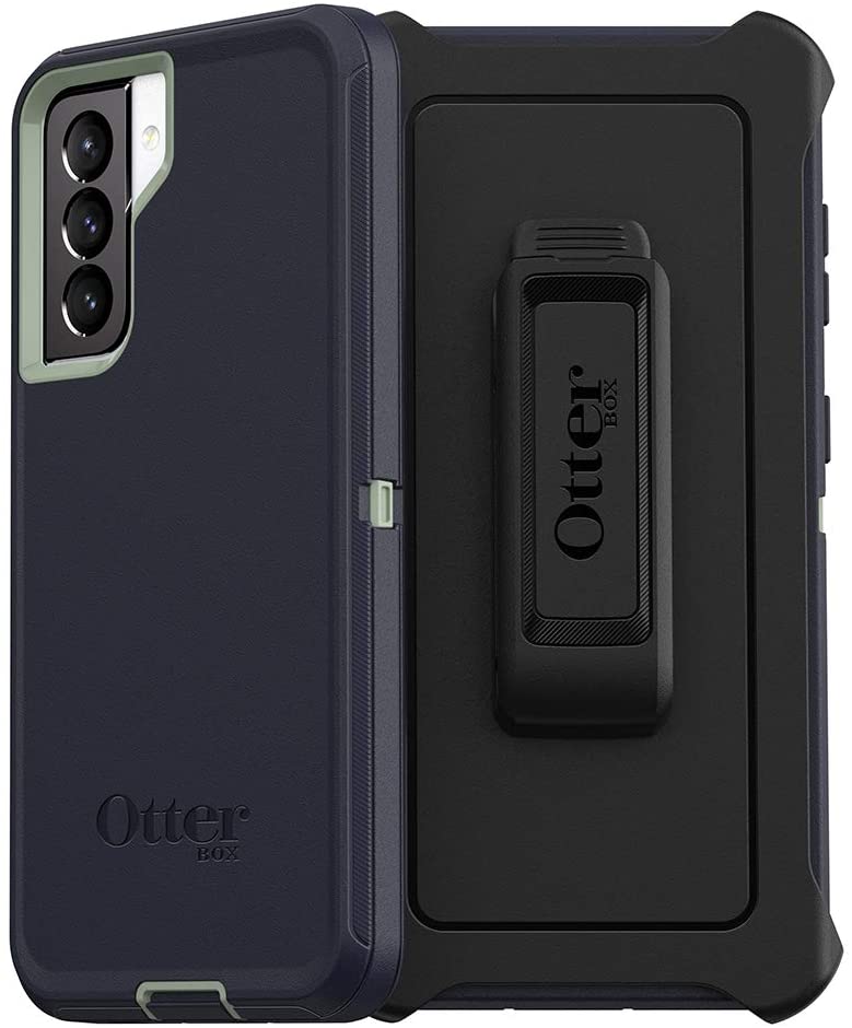 OtterBox DEFENDER SERIES Case & Holster for Samsung Galaxy S21 5G -Varsity Blues