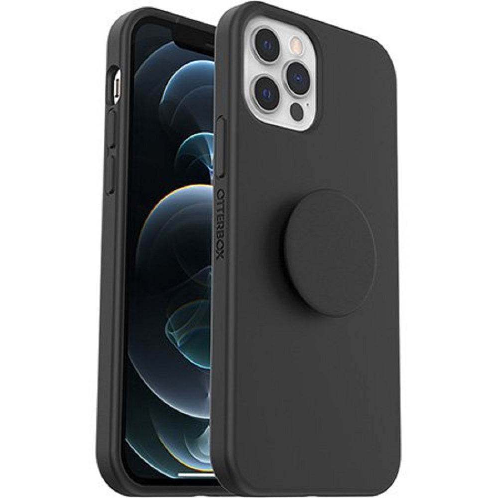 OtterBox + POP Ultra Slim Soft Touch Case for Apple iPhone 12/12 Pro - Black (New)
