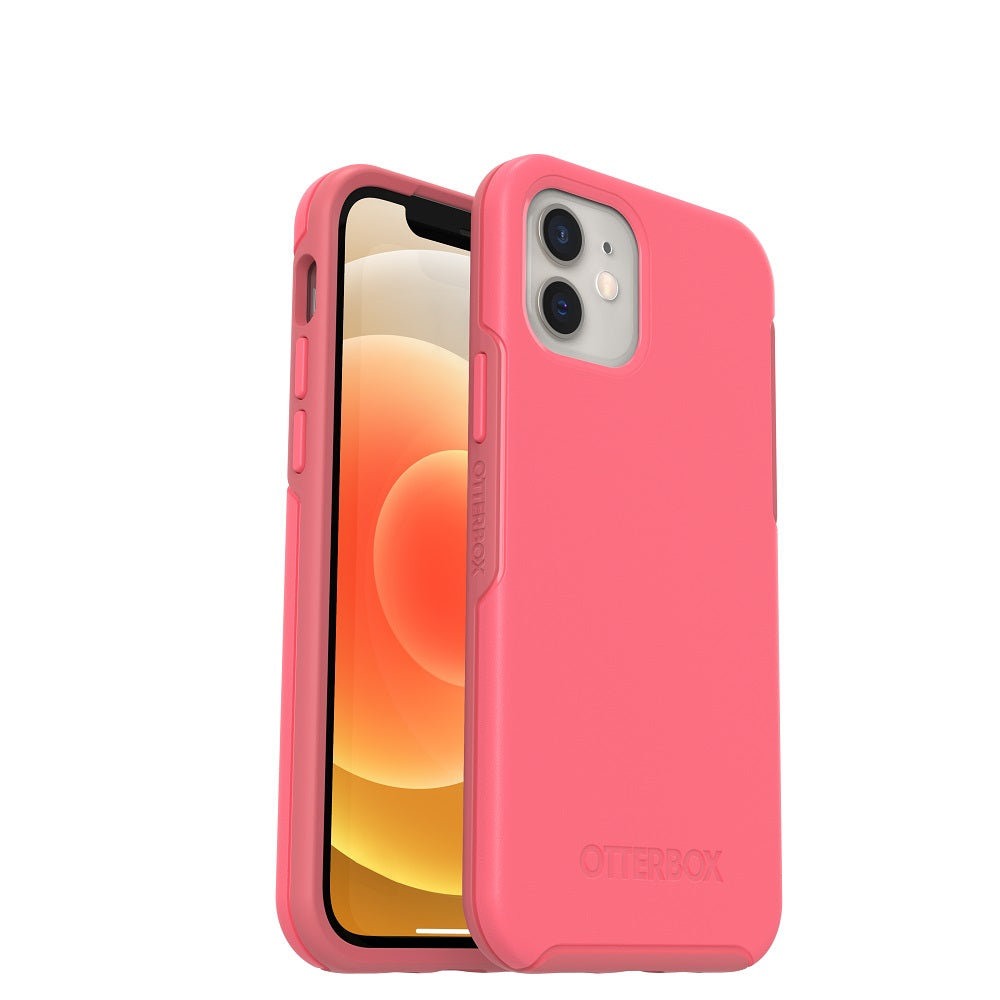 OtterBox SYMMETRY SERIES+ case w/MagSafe for Apple iPhone 12 Mini - Tea Petal (77-80489) (New)