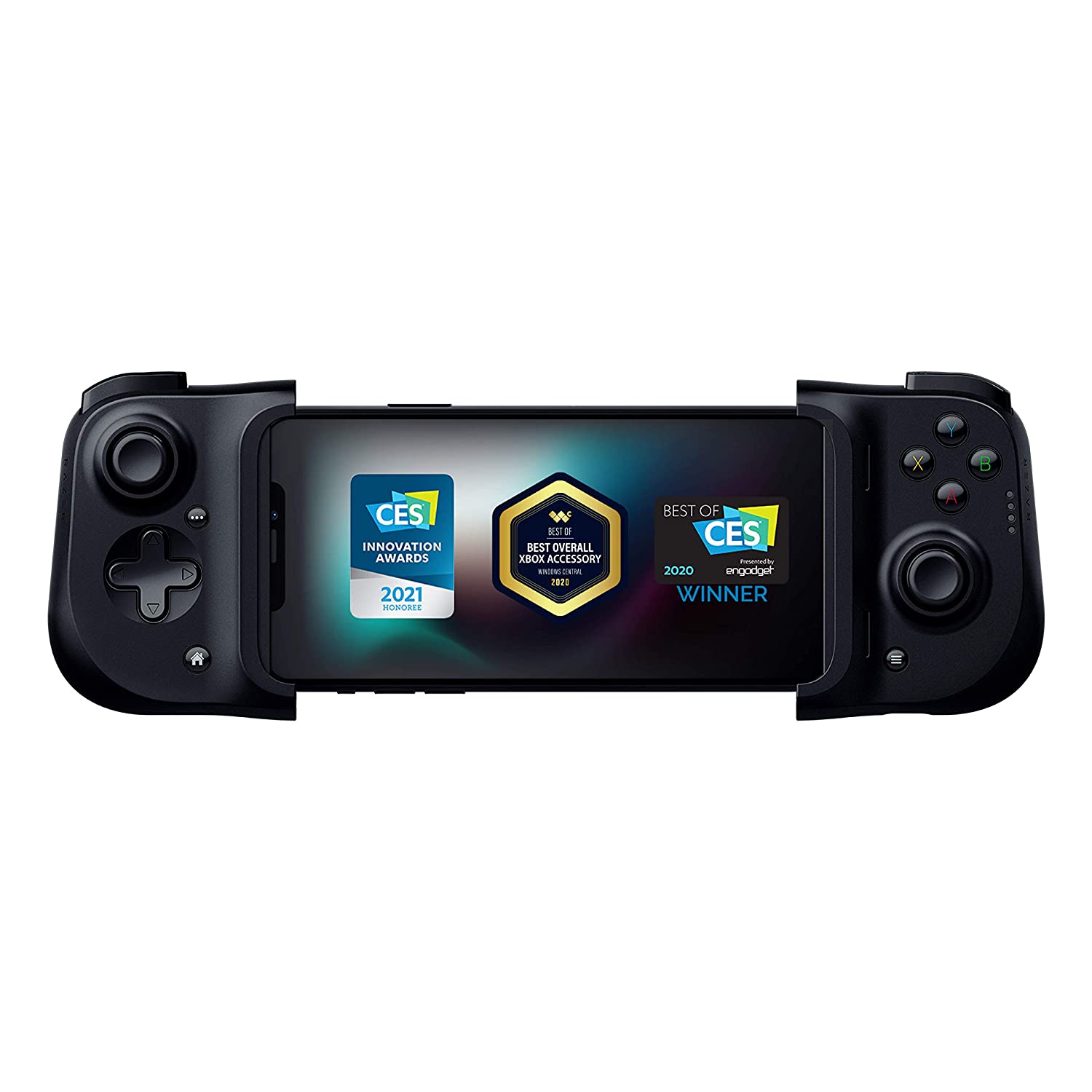 Razer Kishi Mobile Game Controller Gamepad for iOS Works w/Most Apple iPhones -Black (Certified Refurbished)