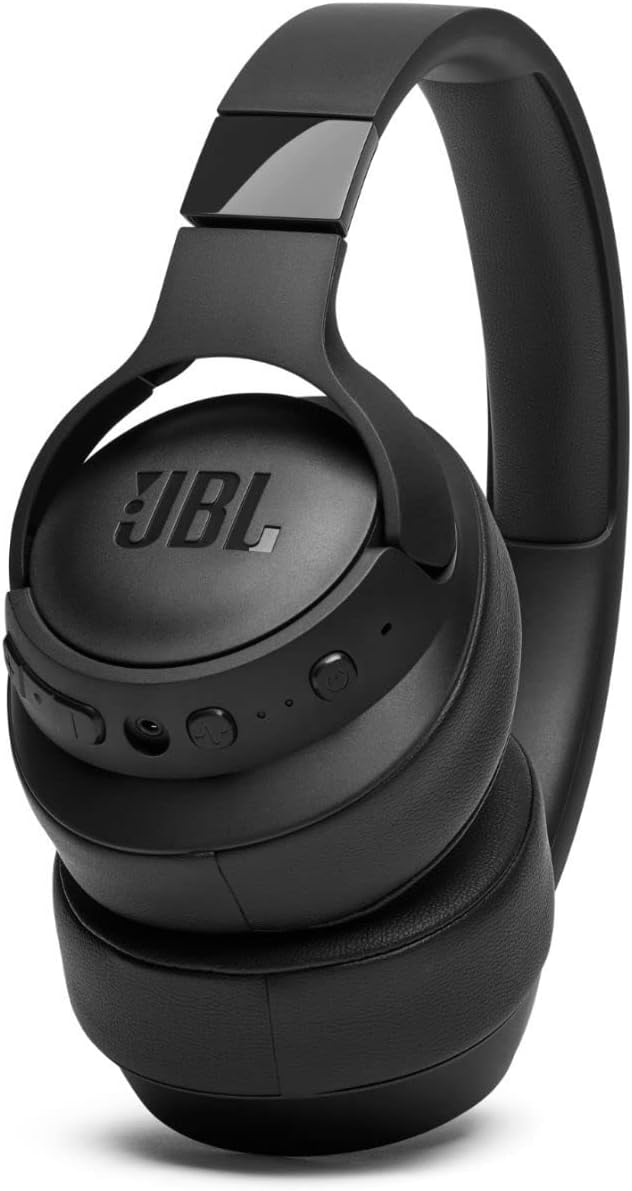 JBL TUNE 750BTNC Wireless Over-Ear Headphones with Noise Cancellation - Black (New)
