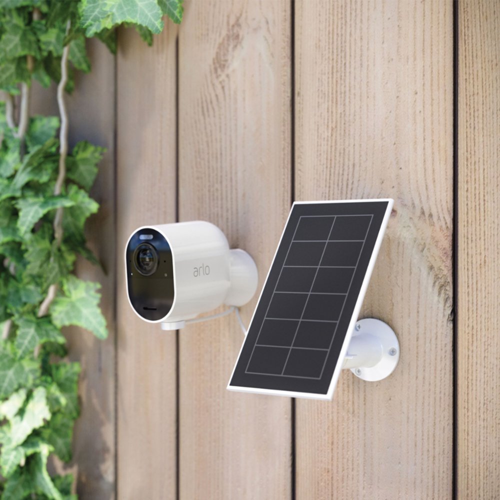 Solar Panel Charger for Arlo Ultra and Pro 3/4 Floodlight Cameras - White (New)