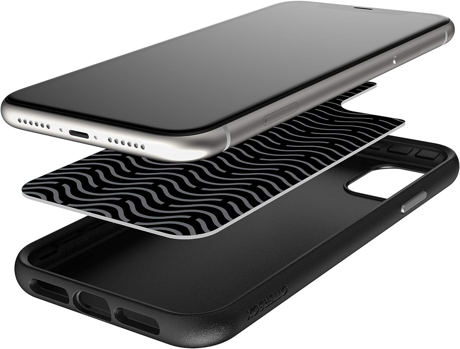 OtterBox Max Grip Cooling & Antimicrobial Gaming Case for Apple iPhone 11 - Squid Ink (New)