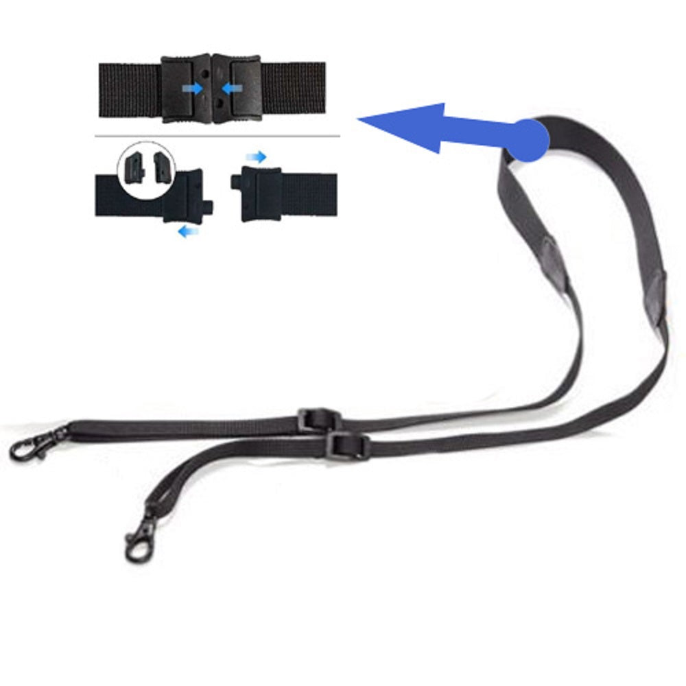 OtterBox High Tension Break-Away Shoulder Strap - Black (New)