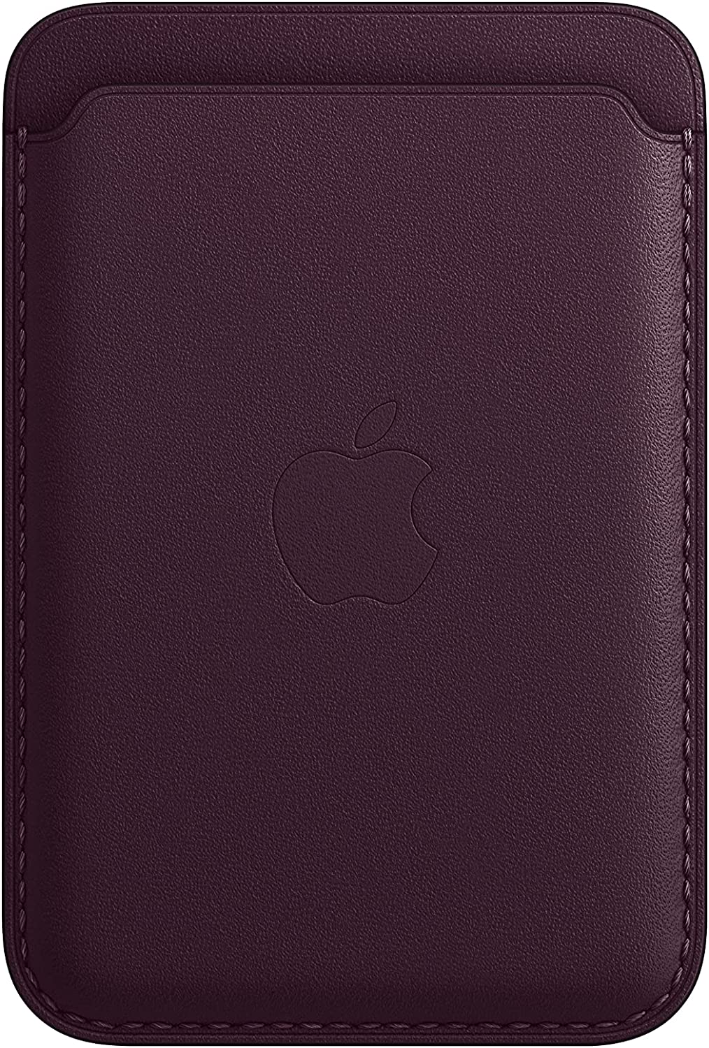 Apple iPhone Leather Wallet with MagSafe (2021) MM0T3ZM/A - Dark Cherry (Certified Refurbished)