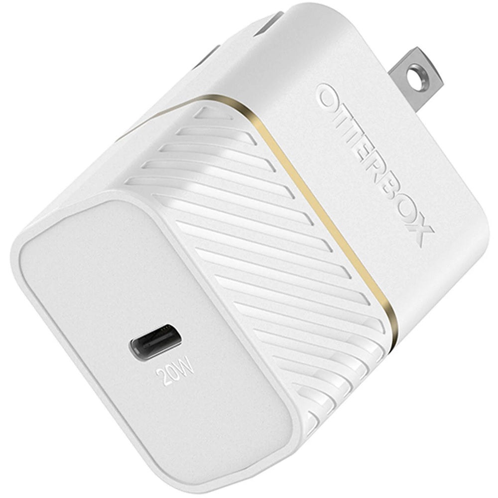 OtterBox USB-C Fast Charge Wall Charger 20W - White (New)