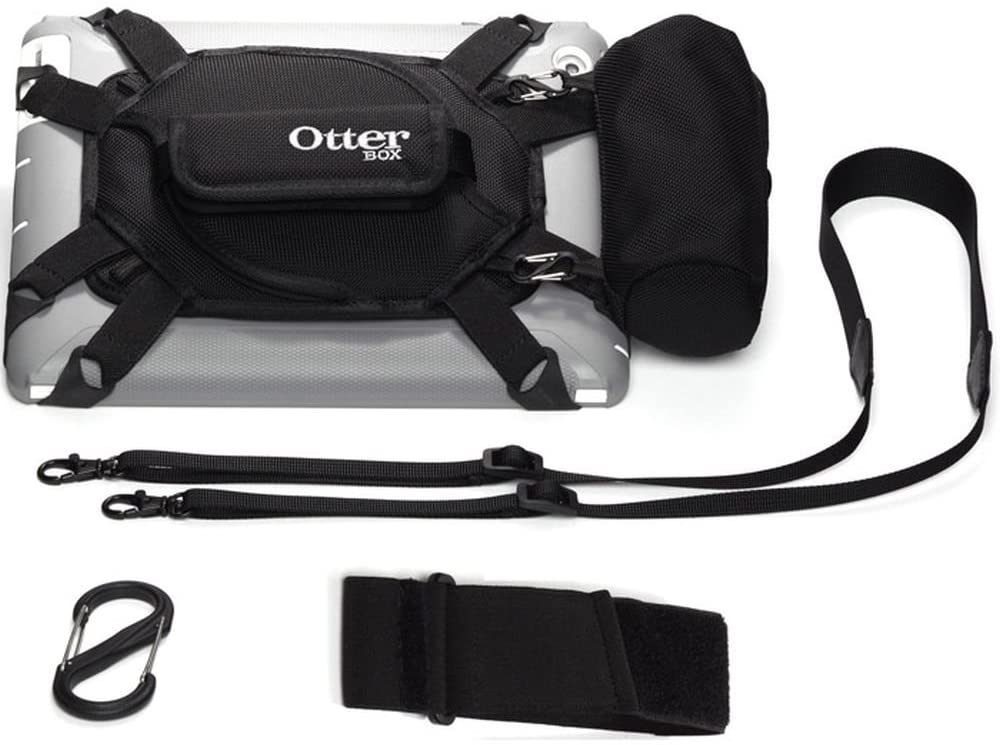 OTTERBOX UTILITY SERIES LATCH II Case with Accessories for 10-Inch Tablets-Black (New)