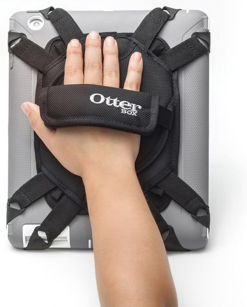 OTTERBOX UTILITY SERIES LATCH II Case with Accessories for 10-Inch Tablets-Black (New)