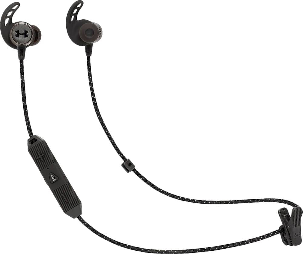 JBL Under Armour Sport React Wireless In-Ear Headphones - Black (Pre-Owned)